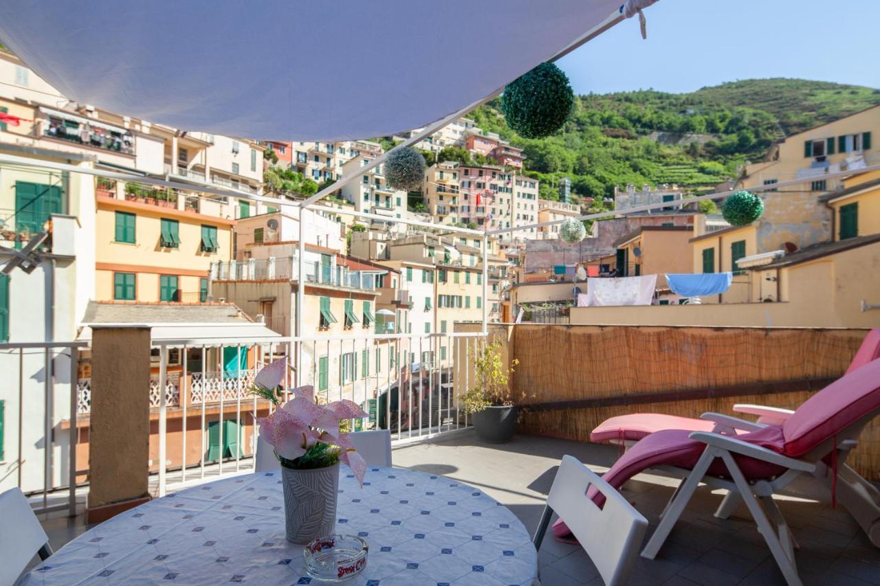 Shanti 1 - Terrace Apartment Riomaggiore Exterior foto